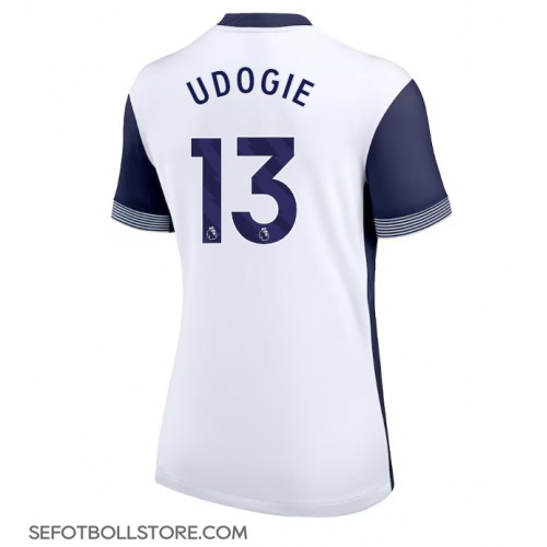 Tottenham Hotspur Destiny Udogie #13 Replika Hemmatröja Dam 2024-25 Kortärmad